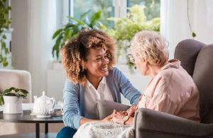 Elderly Woman in Respite Care